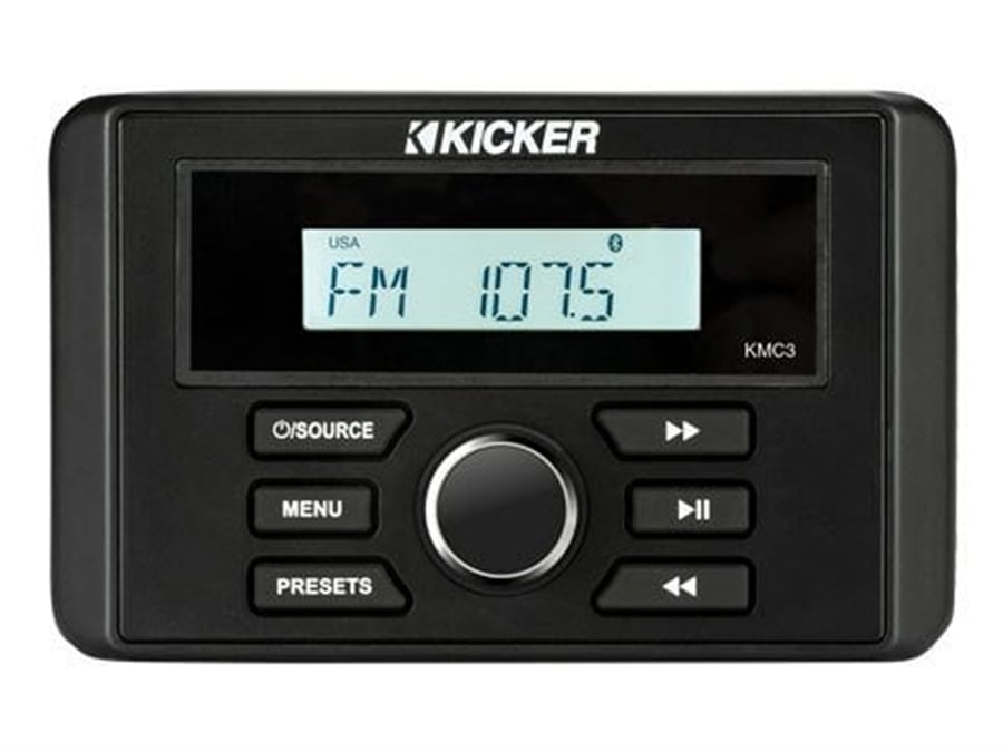 KMC3 Marine Gauge-Style Media Centre