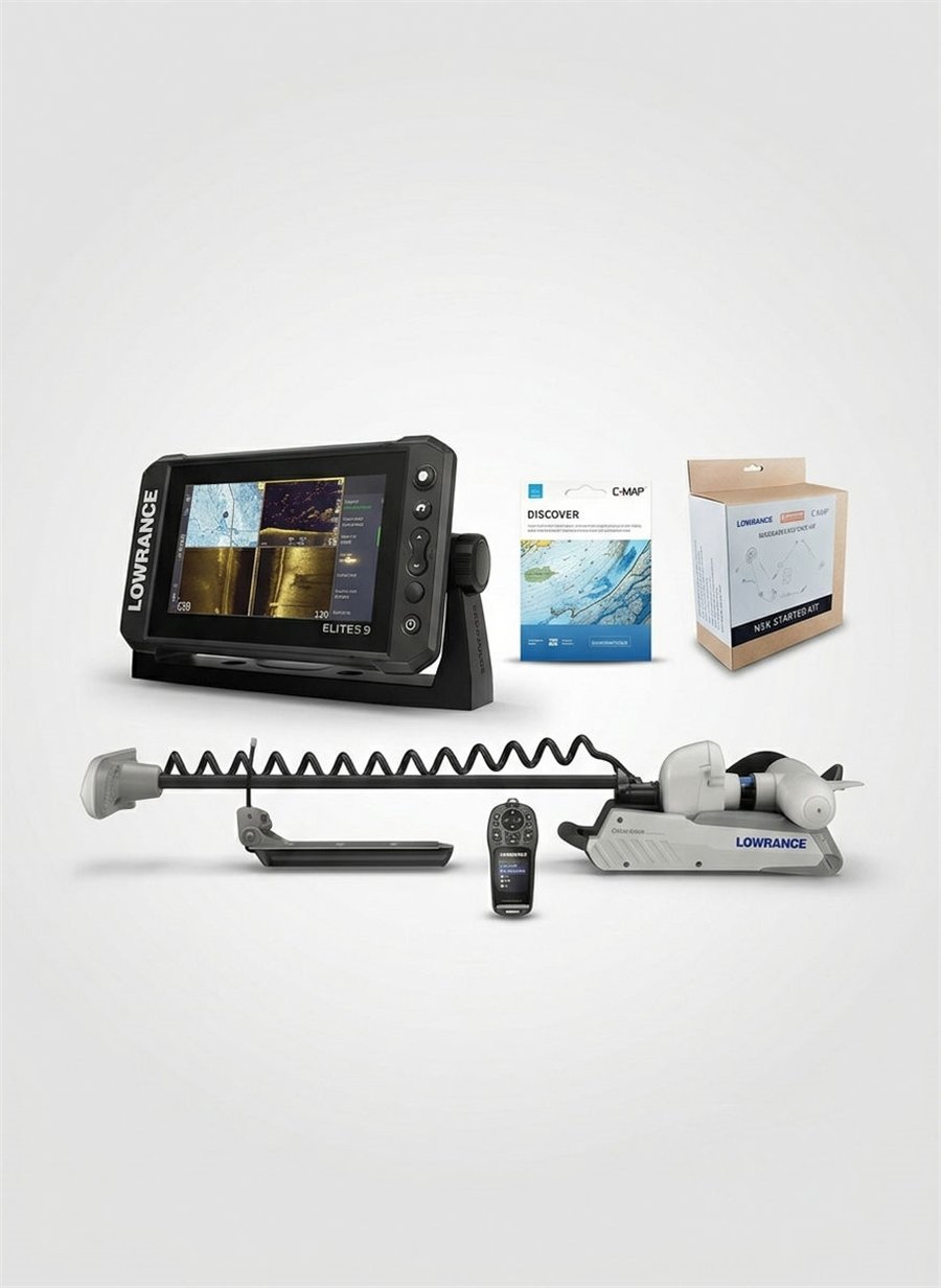 Lowrance Elite FS 9 Active Imaging 3-in-1 + Recon 72