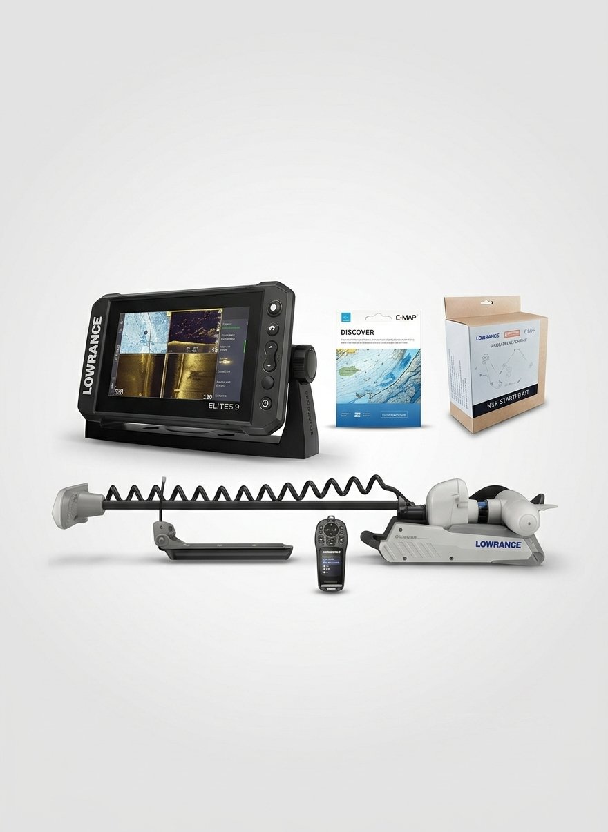 Lowrance Elite FS 9 Active Imaging 3-in-1 + Recon 72