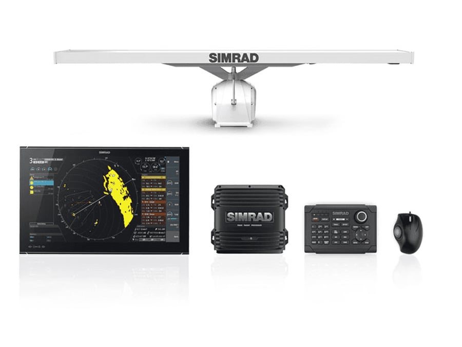 R5000 S-Band Radar Sistemleri - SIMRAD R5024 30U/12S S-band CAT2 Radar Sistemi (30kW Pedestal - 12ft Anten - 24