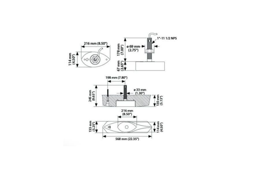 XSonic B265LM 1 Kw Bronz Chirp Ayna
