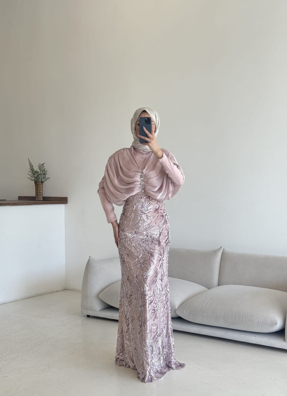 Aura Abiye Pembe