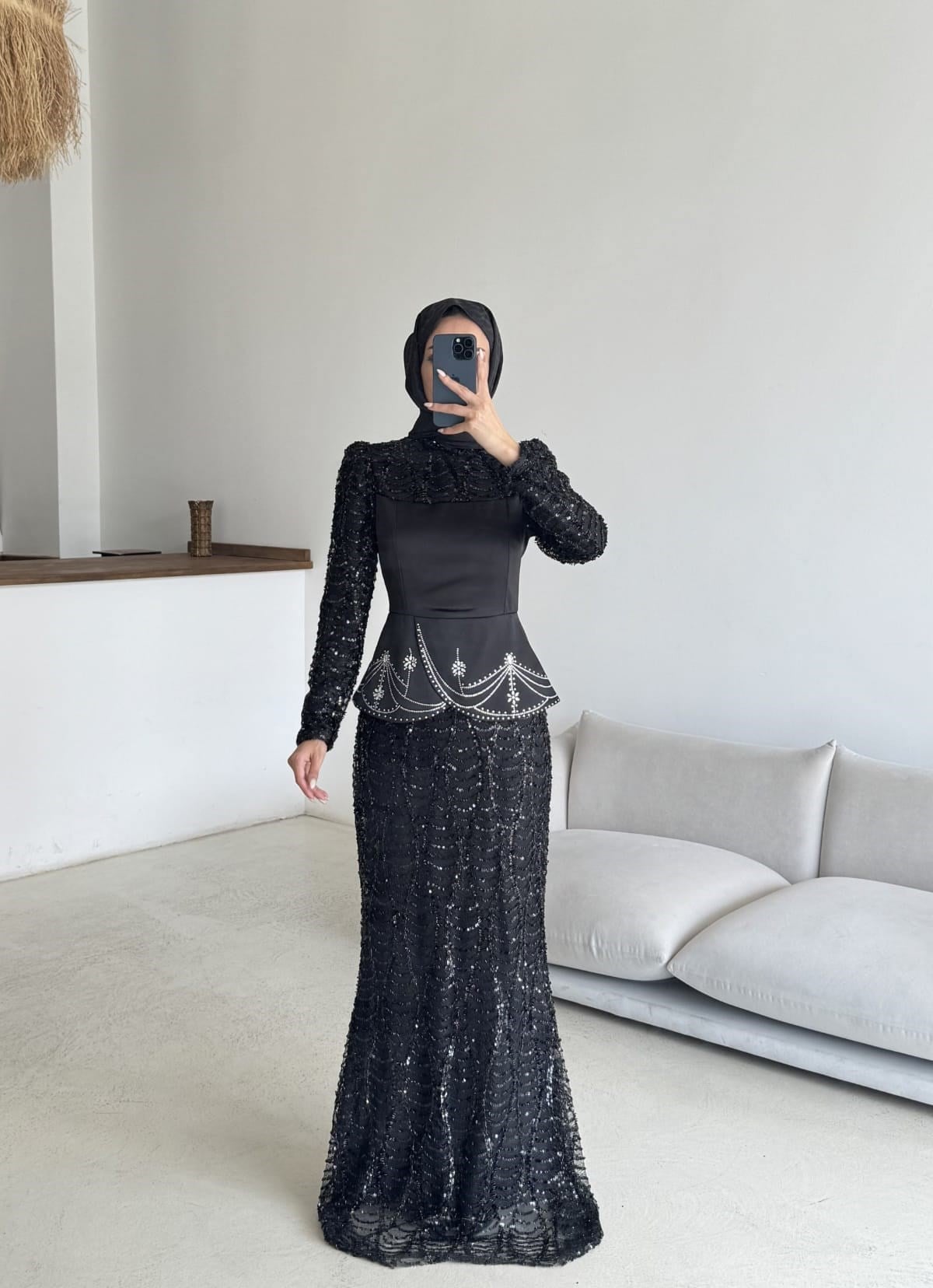 Başak Abiye Siyah 