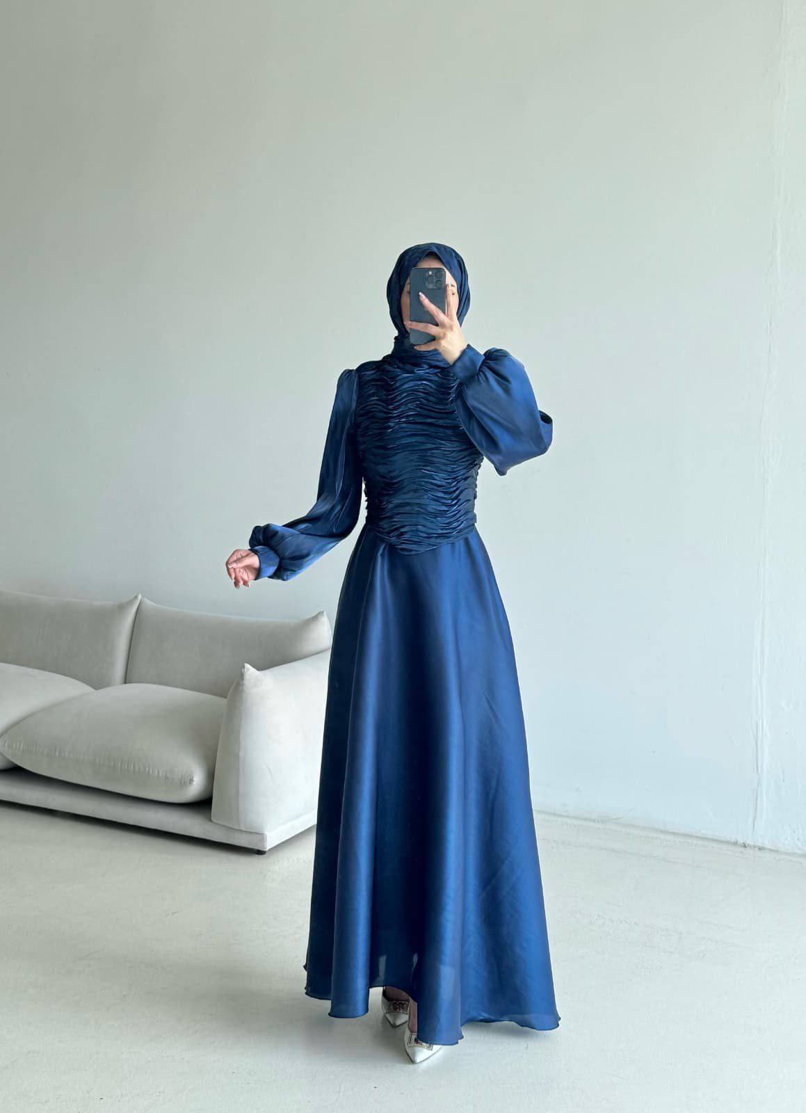 Meva Abiye Lacivert