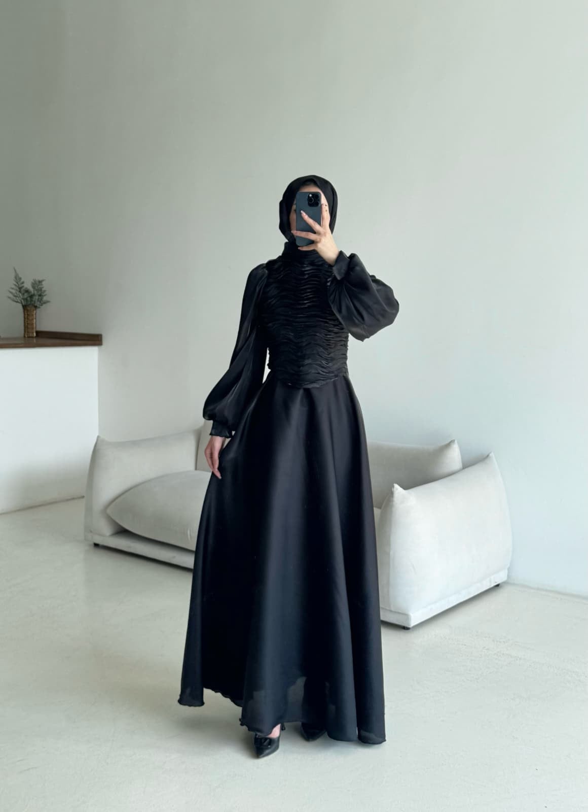 Meva Abiye Siyah