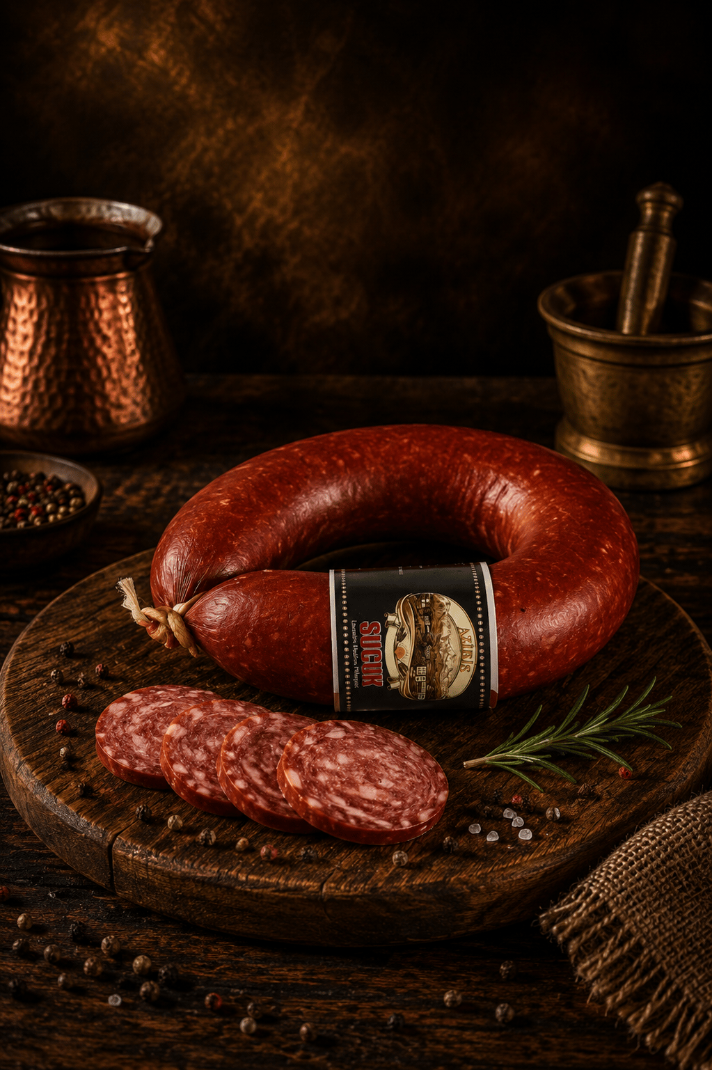 Erzincna Munzur Doğal Kangal 500 Gr Sucuk +20-20