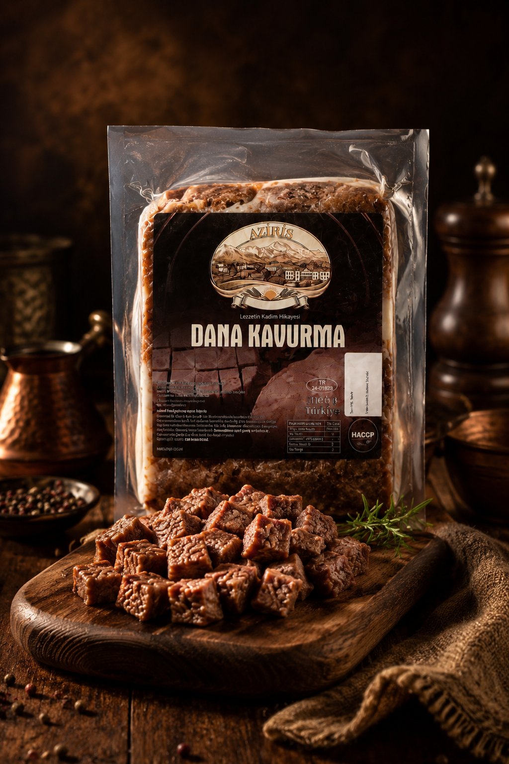 Vakumlu Dilim Dana Kavurma 150 gr Paketli Katkısız Lezzet Koruyucusuz