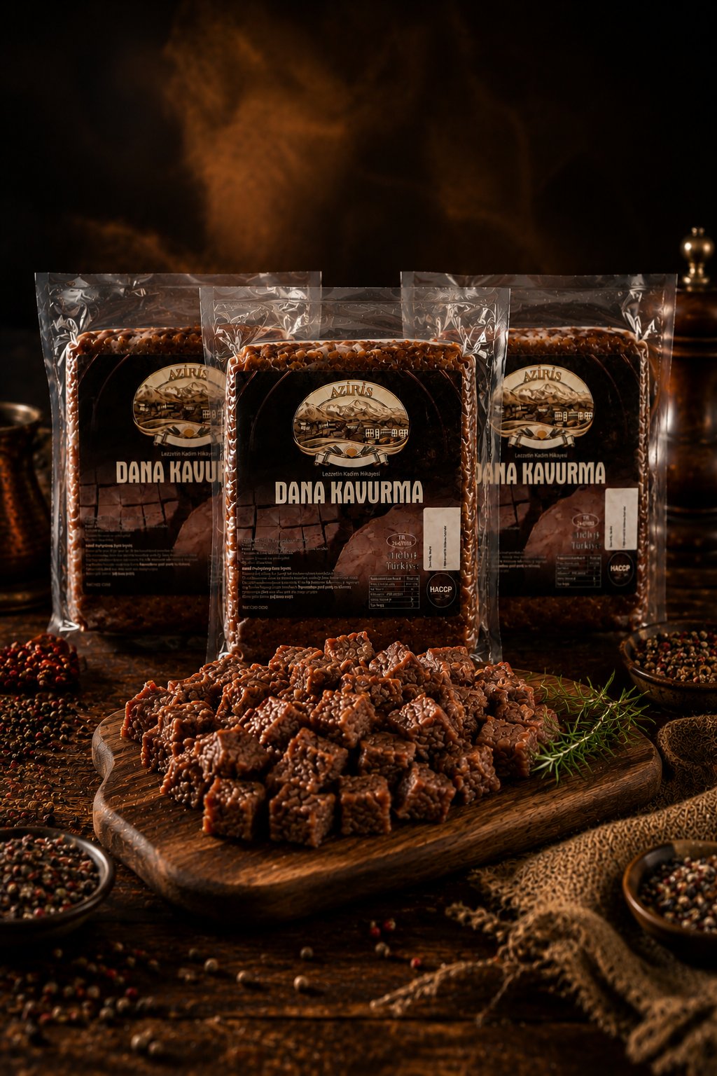 Vakumlu Dilim Dana Kavurma 450 gr Paketli Katkısız Lezzet Koruyucusuz