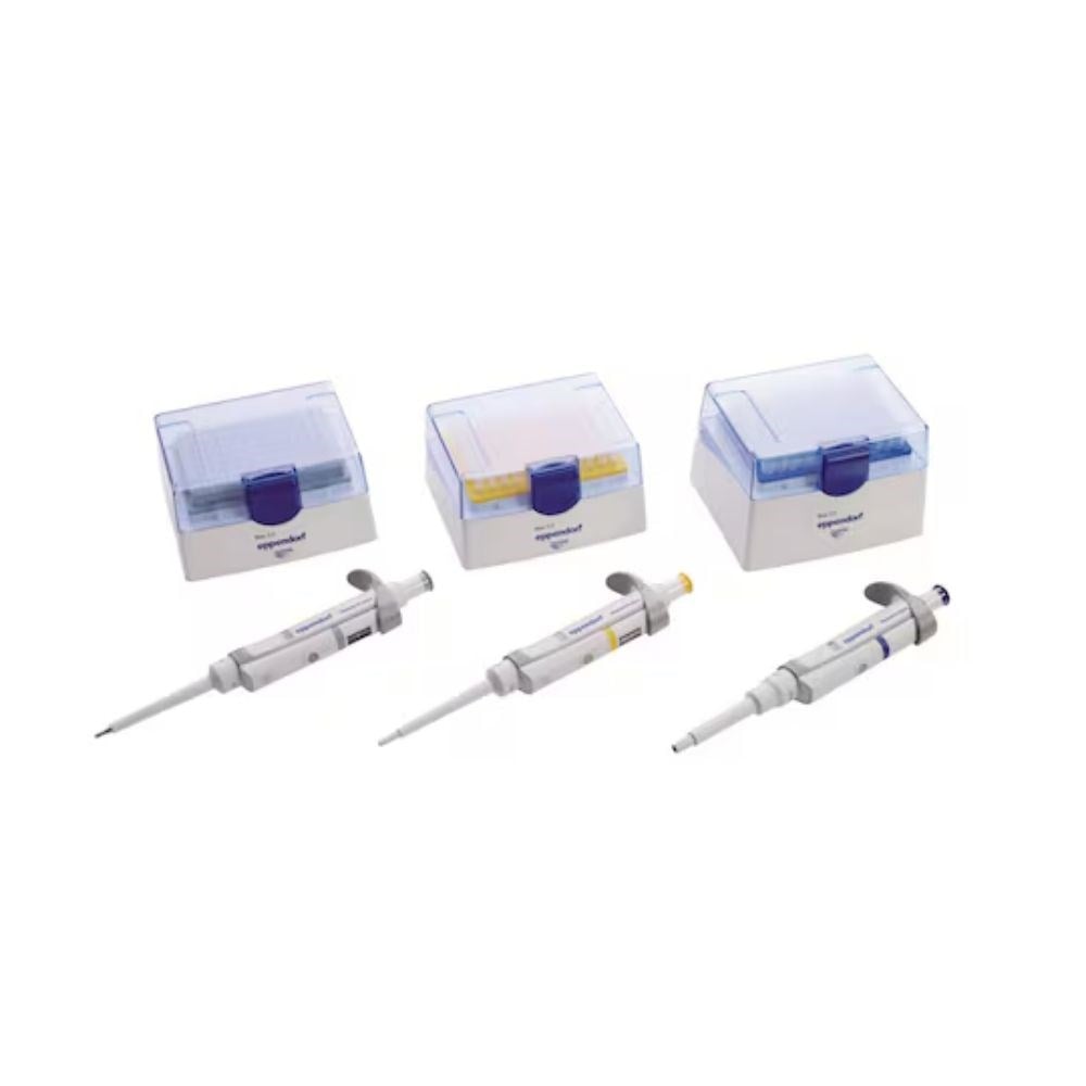 EPPENDORF Research® Plus Option 1 Otomatik Pipet Seti 0.5–10µL , 10–100µL , 100–1,000µL