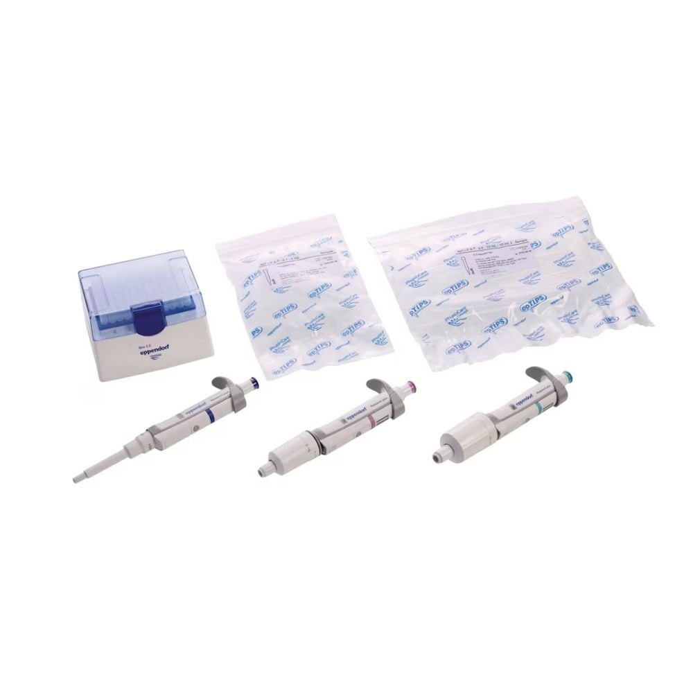 EPPENDORF Research® Plus Option 3 Otomatik Pipet Seti 100–1000µL , 0.5–5mL , 1–10mL
