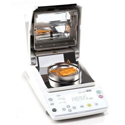 SHIMADZU MOC63u Nem Terazisi 200°C Halojen 60g 1mg 95mm