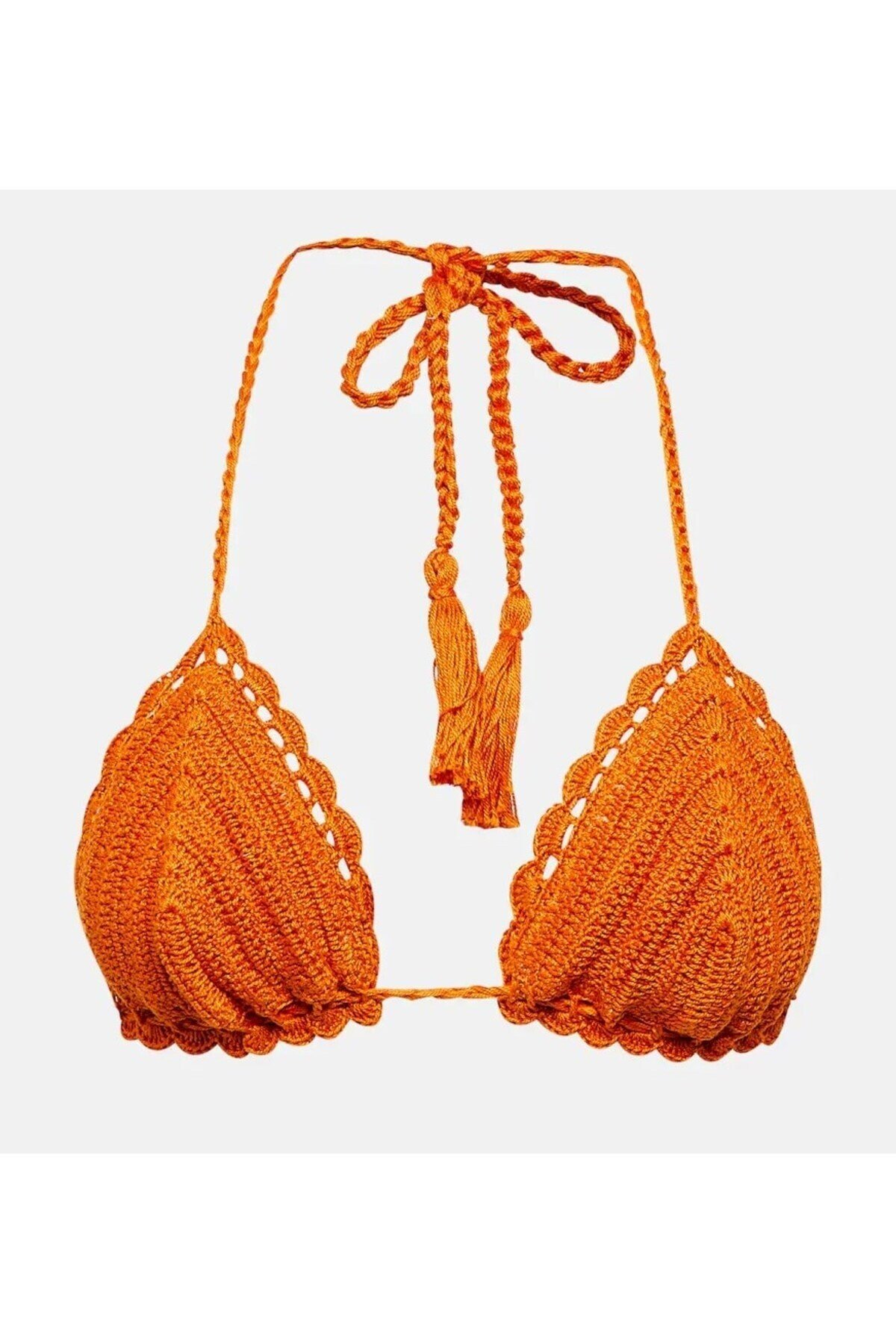 Tığ Örgü Bikini Üstü