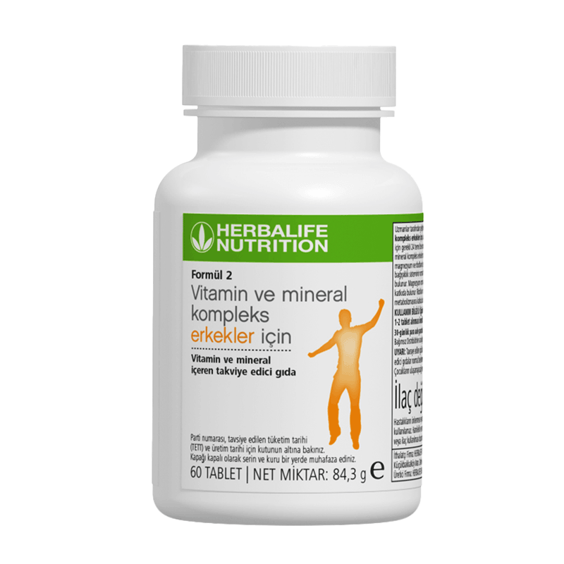 Herbalife Formül 2 Vitamin ve Mineral Kompleks - Erkekler İçin