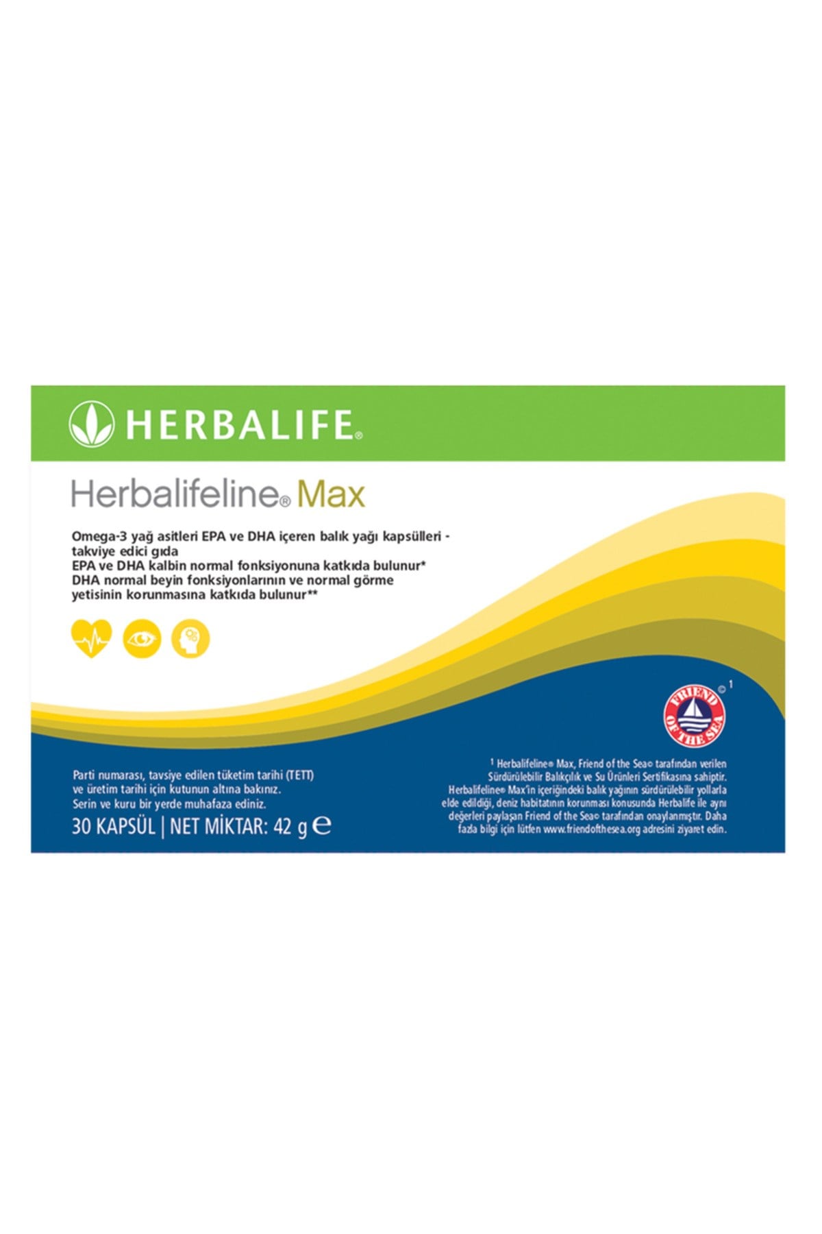 OMEGA BALIK YAĞI HERBALİFELİNE MAX