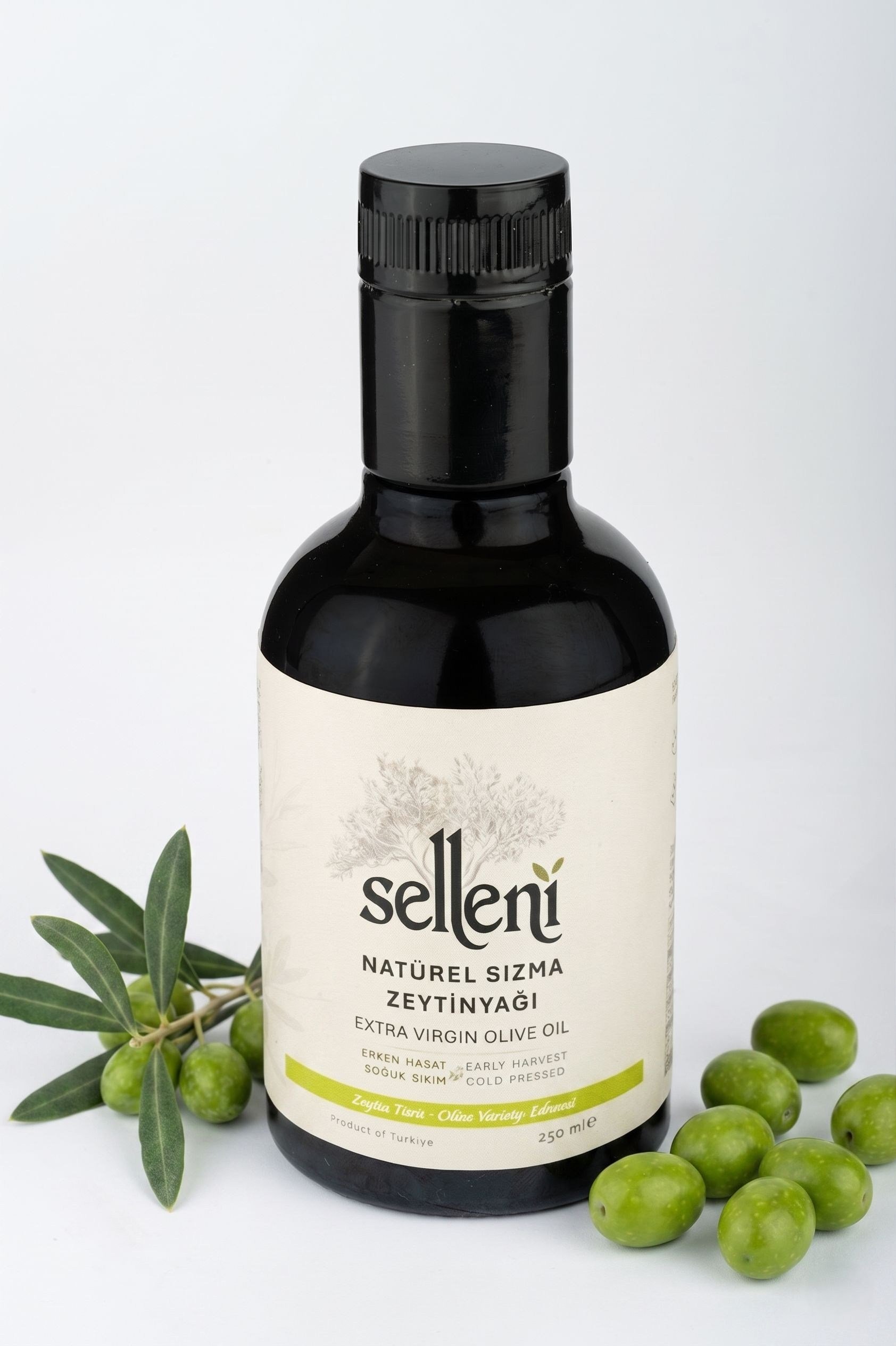 Selleni Erken Hasat Soğuk Sıkım Edremit 250 ml