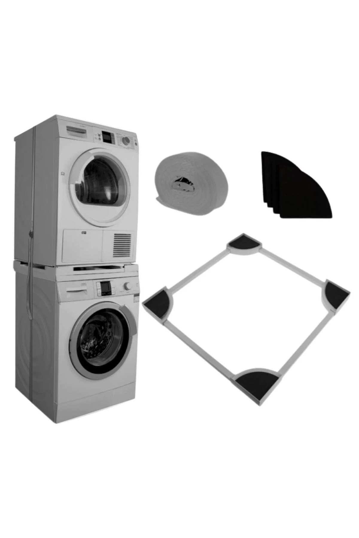AEG L76471PFL Çamaşır Makinesi Kurutma Makinesi Istifleme Birleştirme Kiti