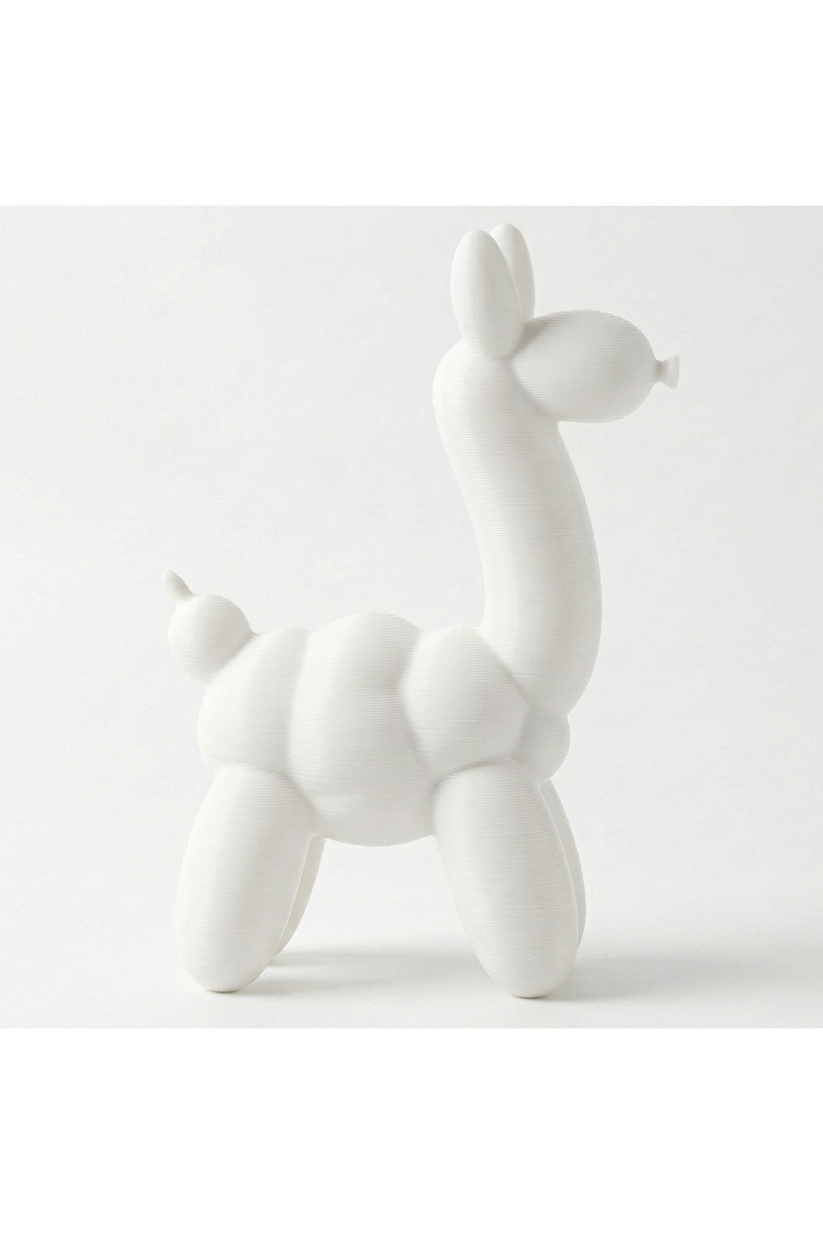 Modern Dekoratif 3D Baskı Lama Figür - Minimalist Masaüstü Biblo
