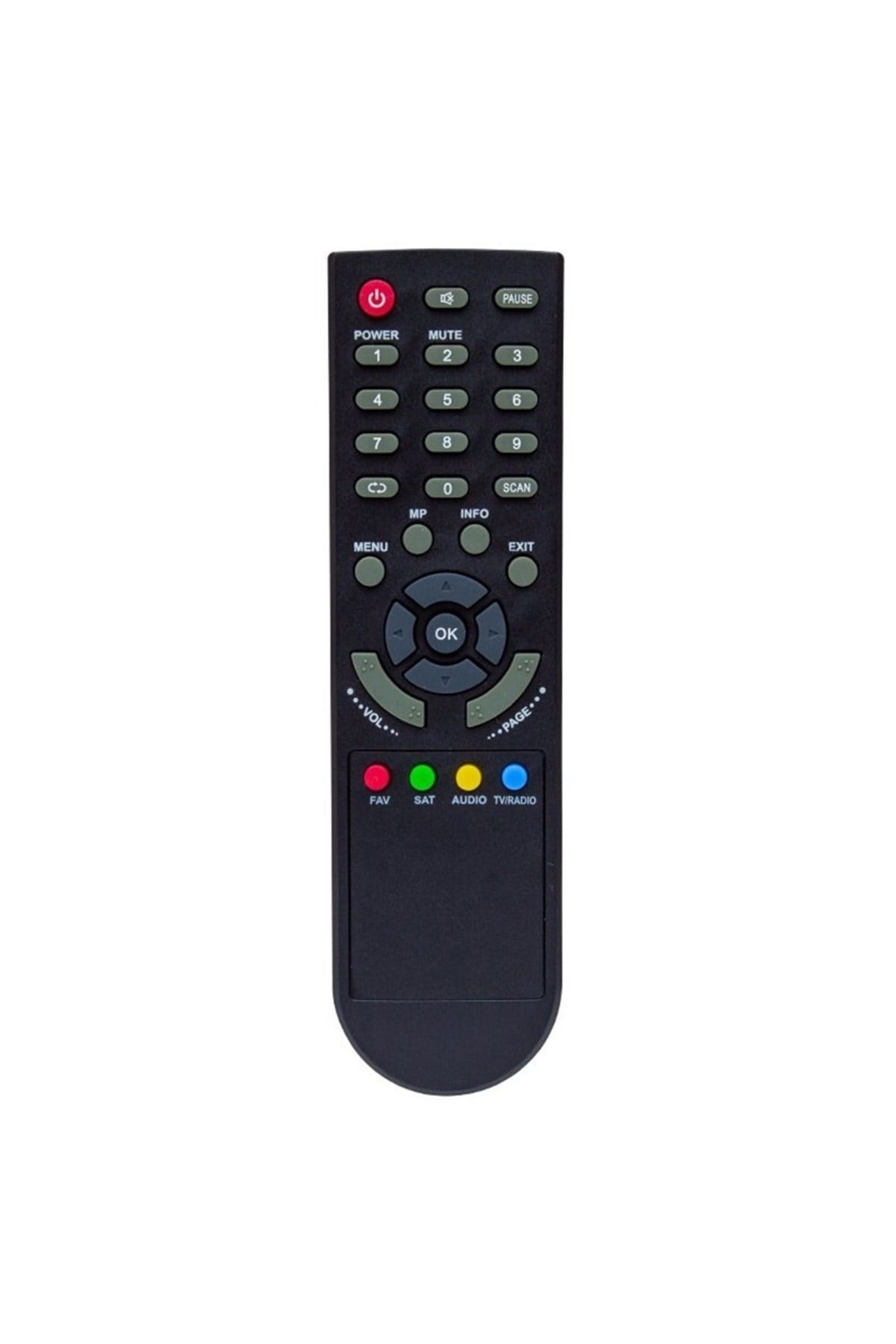 Weko Kr Samux Hd Real Uyumlu Uydu Kumandası