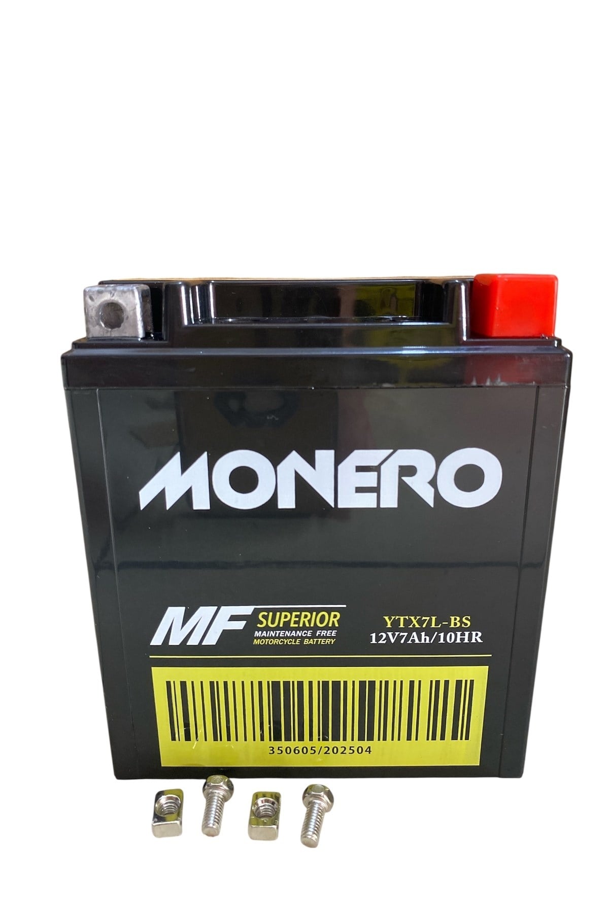 12 V 7 Ah DİKEY MONERO AKÜ PCX - YZF R25 - MT25 - SPACY - CB 250R - CBR 250 R - ALPHA - CBF