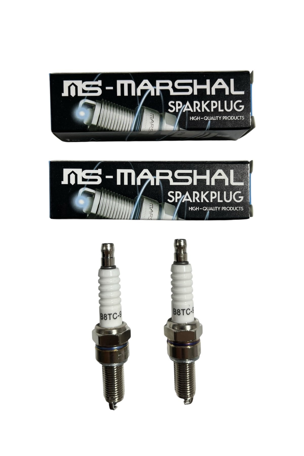 2 ADET BUJİ MARSHAL B8TC-9 [ CPR8EA-9 ] HONDA DİO - SPACY - ACTIVA S - SPONTİNİ - JUPİTER - DRİFT L