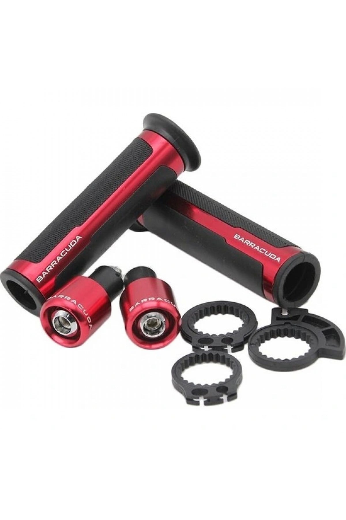 BARRACUDA KIRMIZI MODİFİYE ELCİK TAKIM ve DENGE GİDON TOPUZU SET UNİVERSAL -PCX -DRİFT L -MT25 -R25
