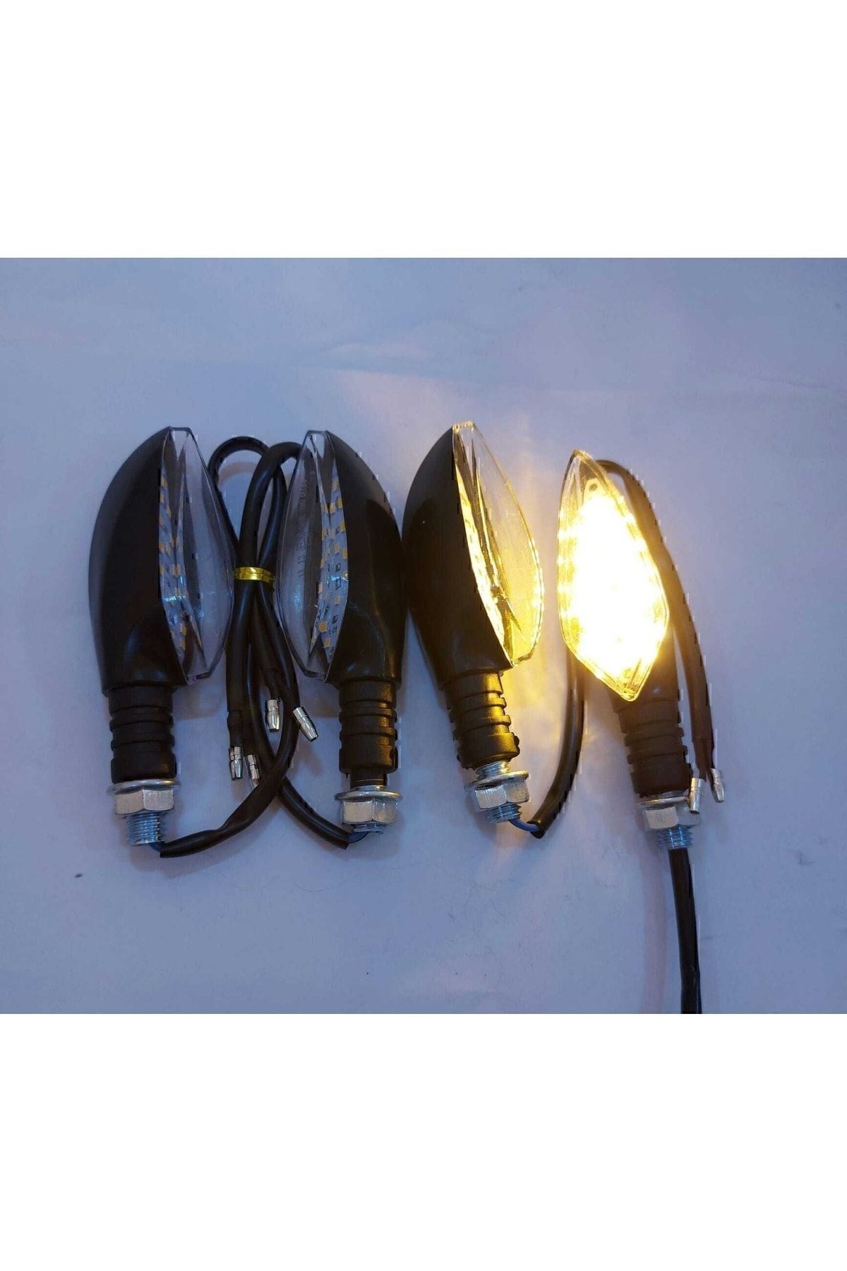 Cg Falcon Kuba Led Sinyal Sarı Işık 4lü Takım