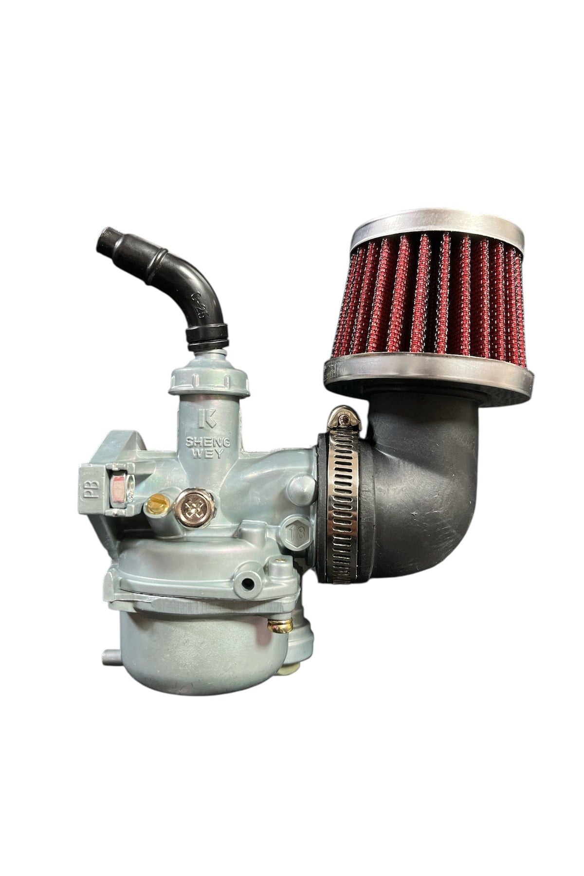 CUB SHENGWEY 100 cc KARBÜRATÖR + 35 mm AÇIK HAVA FİLTRESİ SET CUB - SFC - EGE - KASIRGA