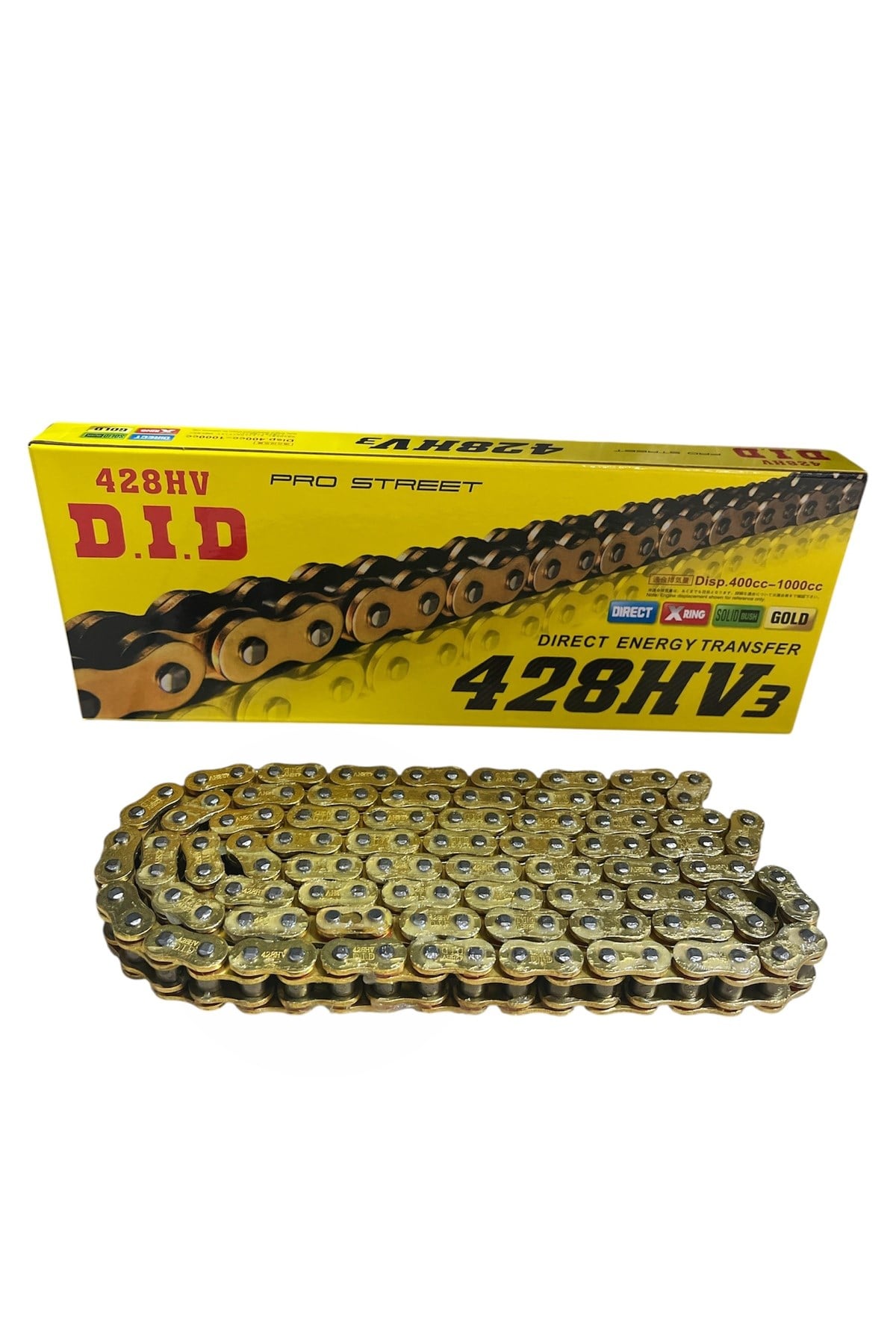 D.İ.D 428H x 128L HVx3 O RİNGLİ ZİNCİR GOLD - DRİFT L - TK03 - CBF - YBR - MH DRİFT - CG