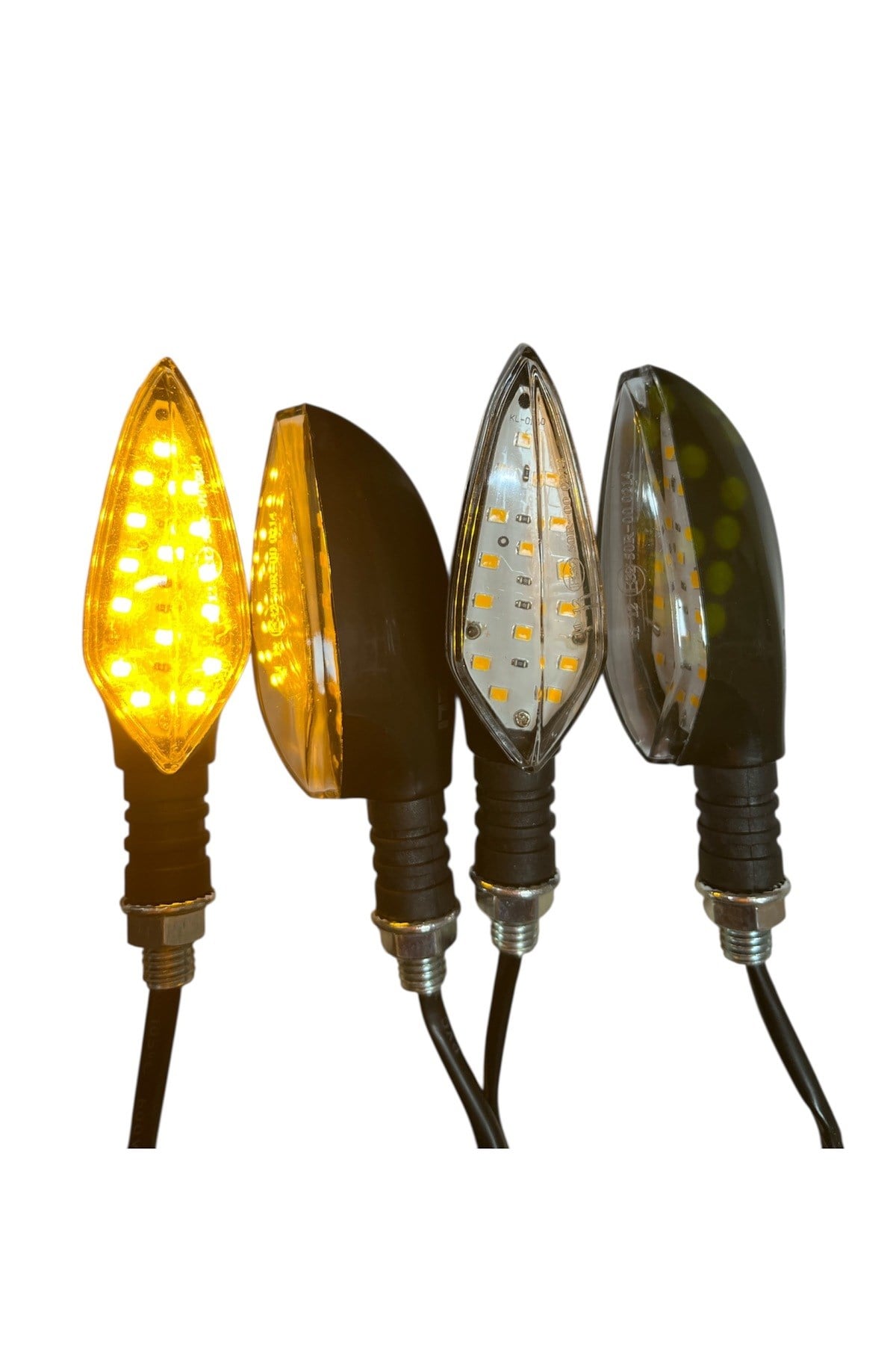 MOTOSİKLET LED SİNYAL SARI IŞIK 4 ADET [TAKIM] UNİVERSAL - CG - KUBA ÇİTA - DRİFT L - MH DRİFT