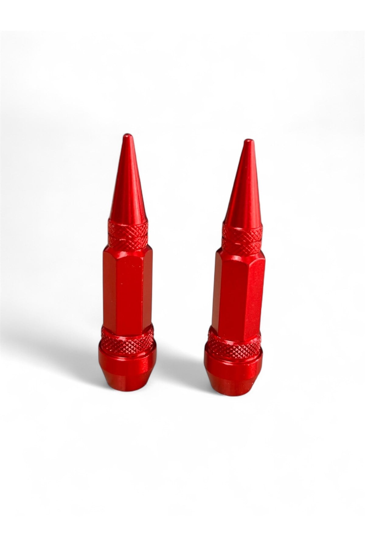 MOTOSİKLET SİBOP KAPAĞI KIRMIZI TAKIM ( 2 ADET ) - UNİVERSAL - PCX - CG - CUB - TÜM MODELLER