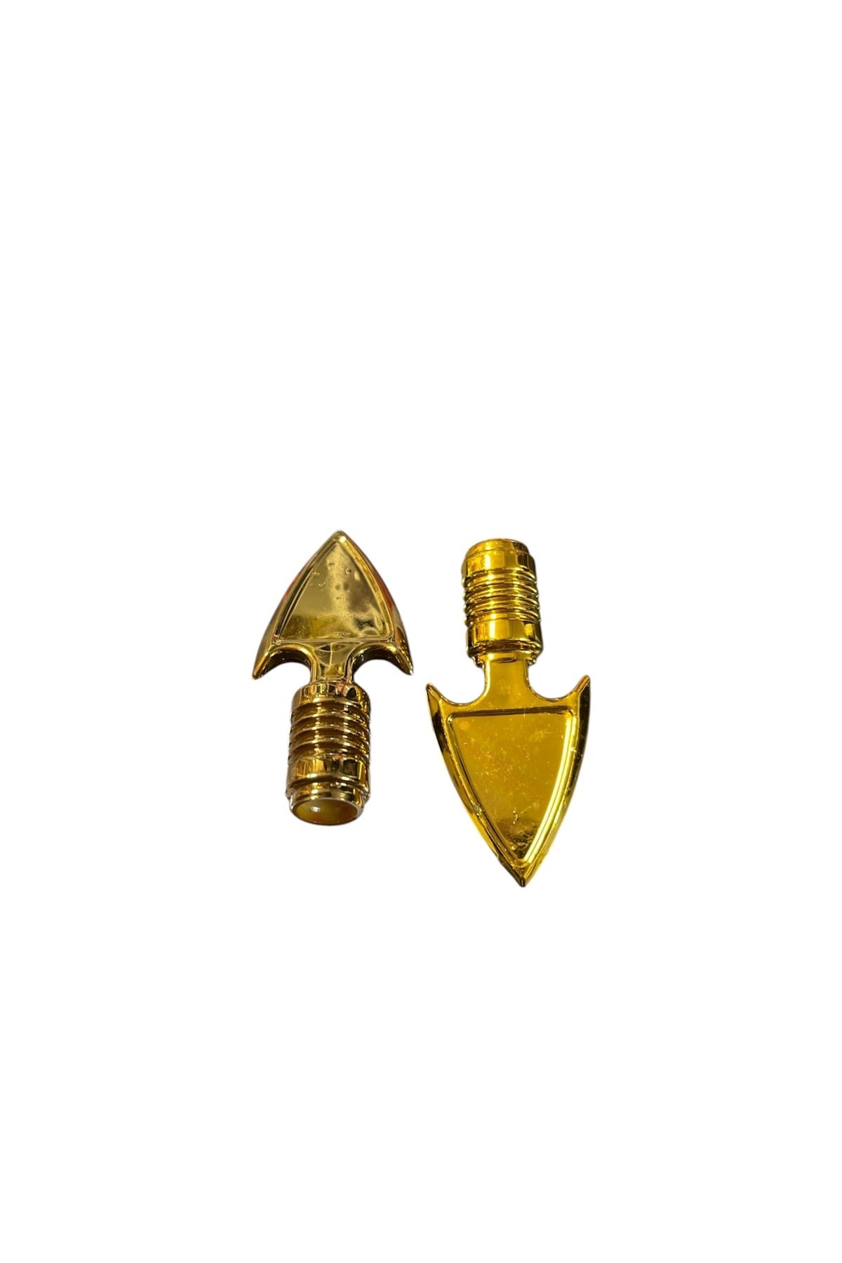 MOTOSİKLET SİBOP KAPAĞI MIZRAK GOLD TAKIM ( 2 ADET ) - UNİVERSAL - PCX - CG - CUB - DRİFT (PLASTİK)