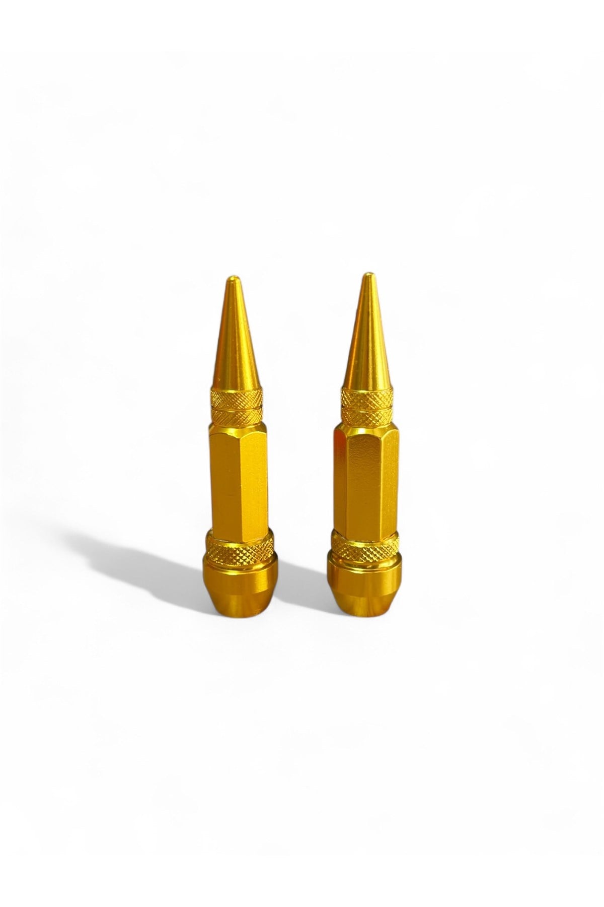 MOTOSİKLET SİBOP KAPAĞI SARI ( GOLD ) TAKIM ( 2 ADET ) - UNİVERSAL - PCX - CG - CUB - TÜM MODELLER