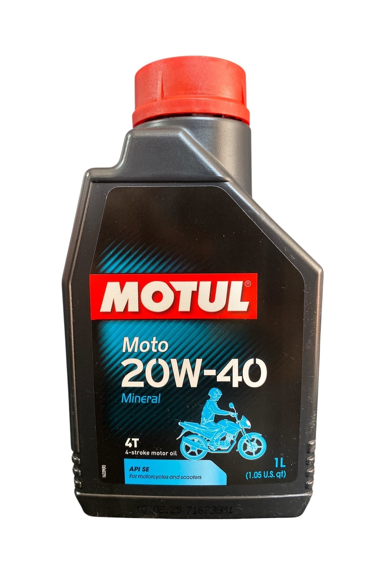 MOTUL 20w40 1 LİTRE 4 ZAMANLI MOTOSİKLET YAĞI YENİ TARİHLİ ORJİNAL