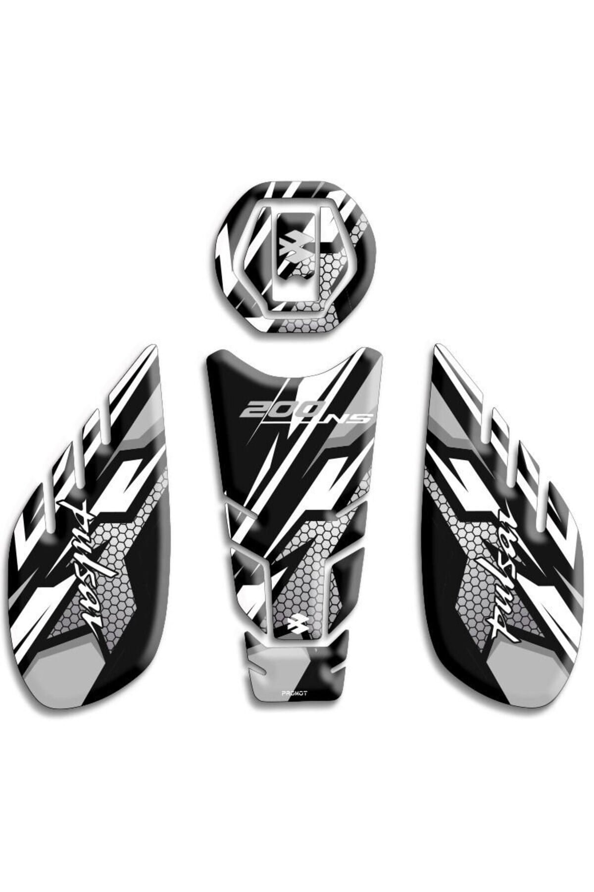 PULSAR NS200 TANK PAD SET SİYAH