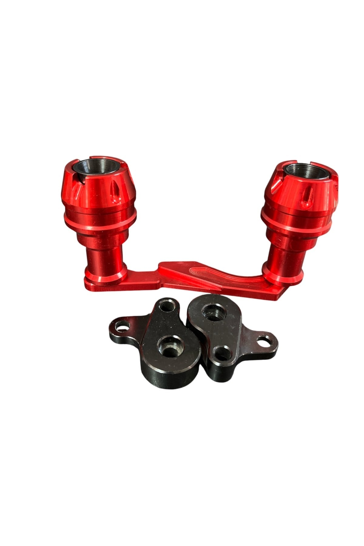 UNİVERSAL EGZOZ KORUMA TAKOZU CNC [METAL] KIRMIZI - UNİVERSAL - PCX - N MAX - X MAX - FORZA