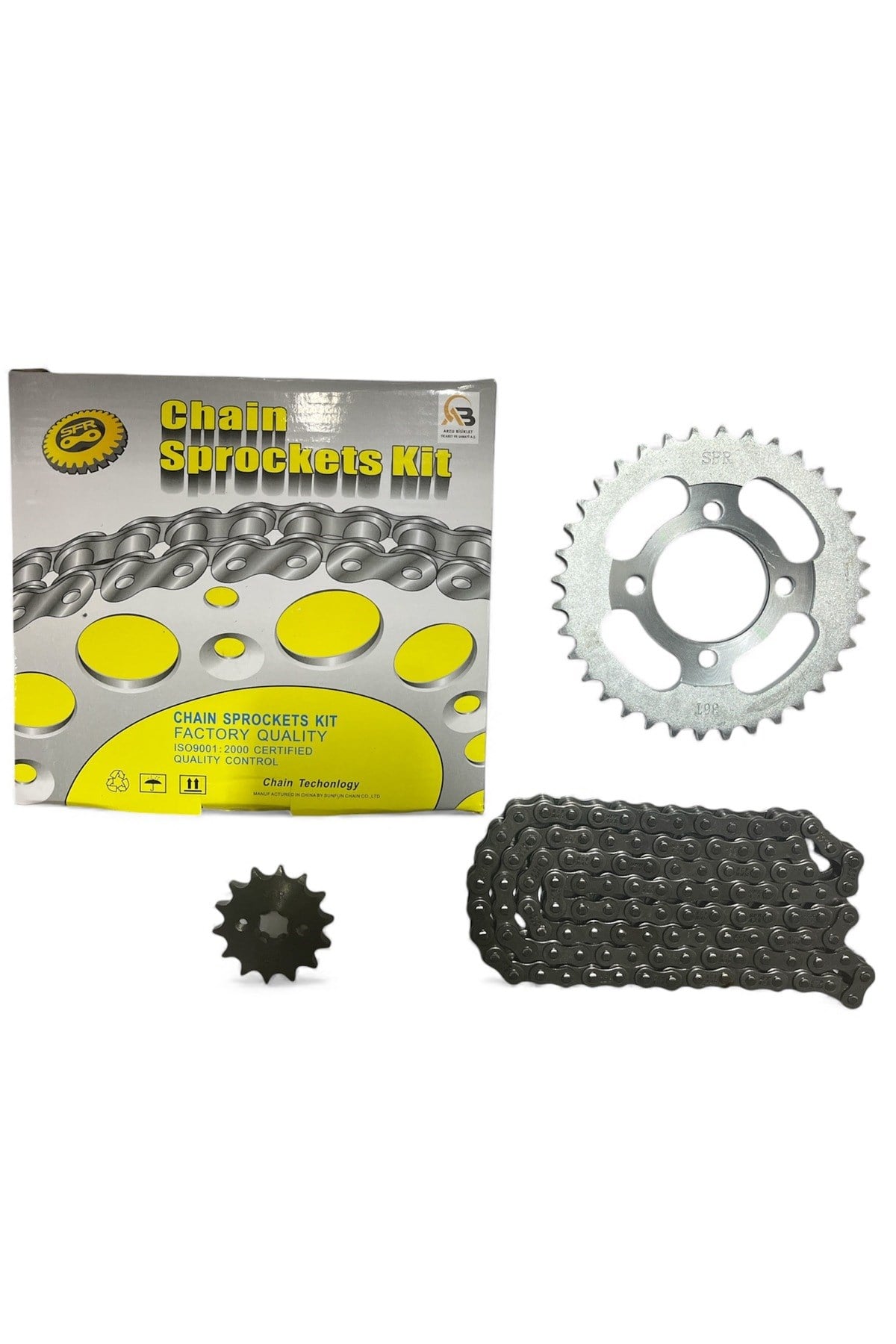ZİNCİR DİŞLİ SET [14T/36T] [428H x 110L] CUB - SFC - KUBA EGE - SNİPER - CUB 50/80/100/110/125