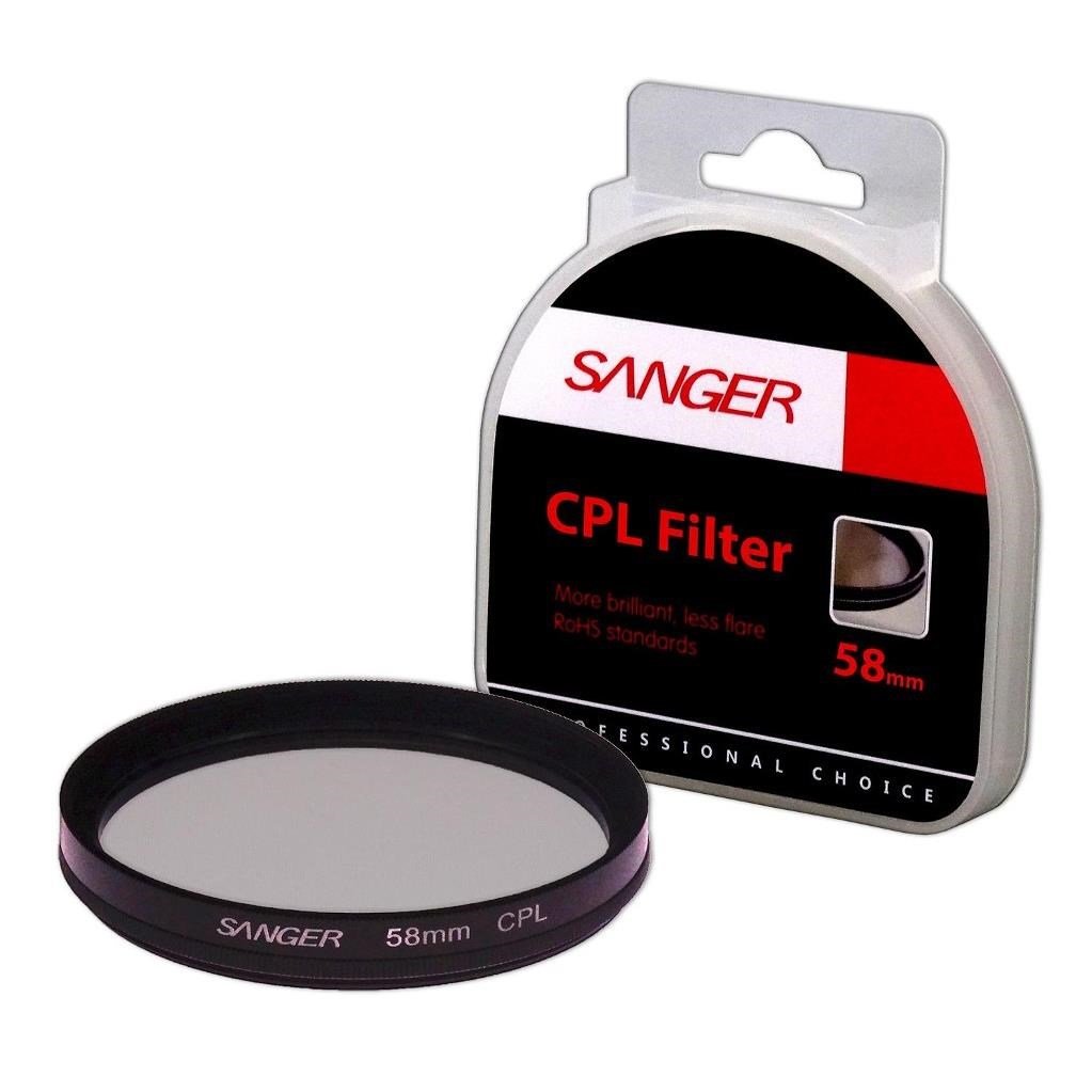 58mm Polarize Filtre, 58 mm CPL Filtre