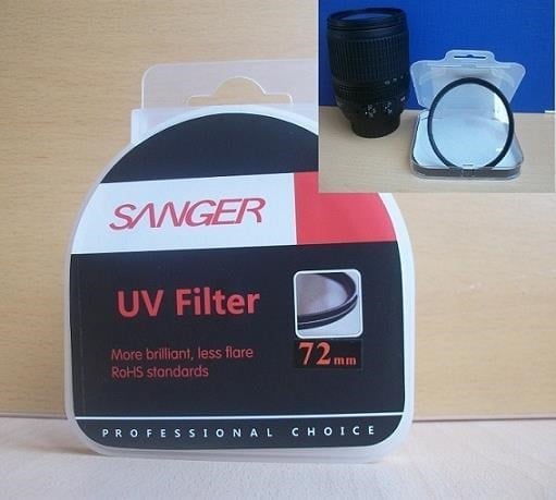 72mm Mor Ötesi UV Filtre