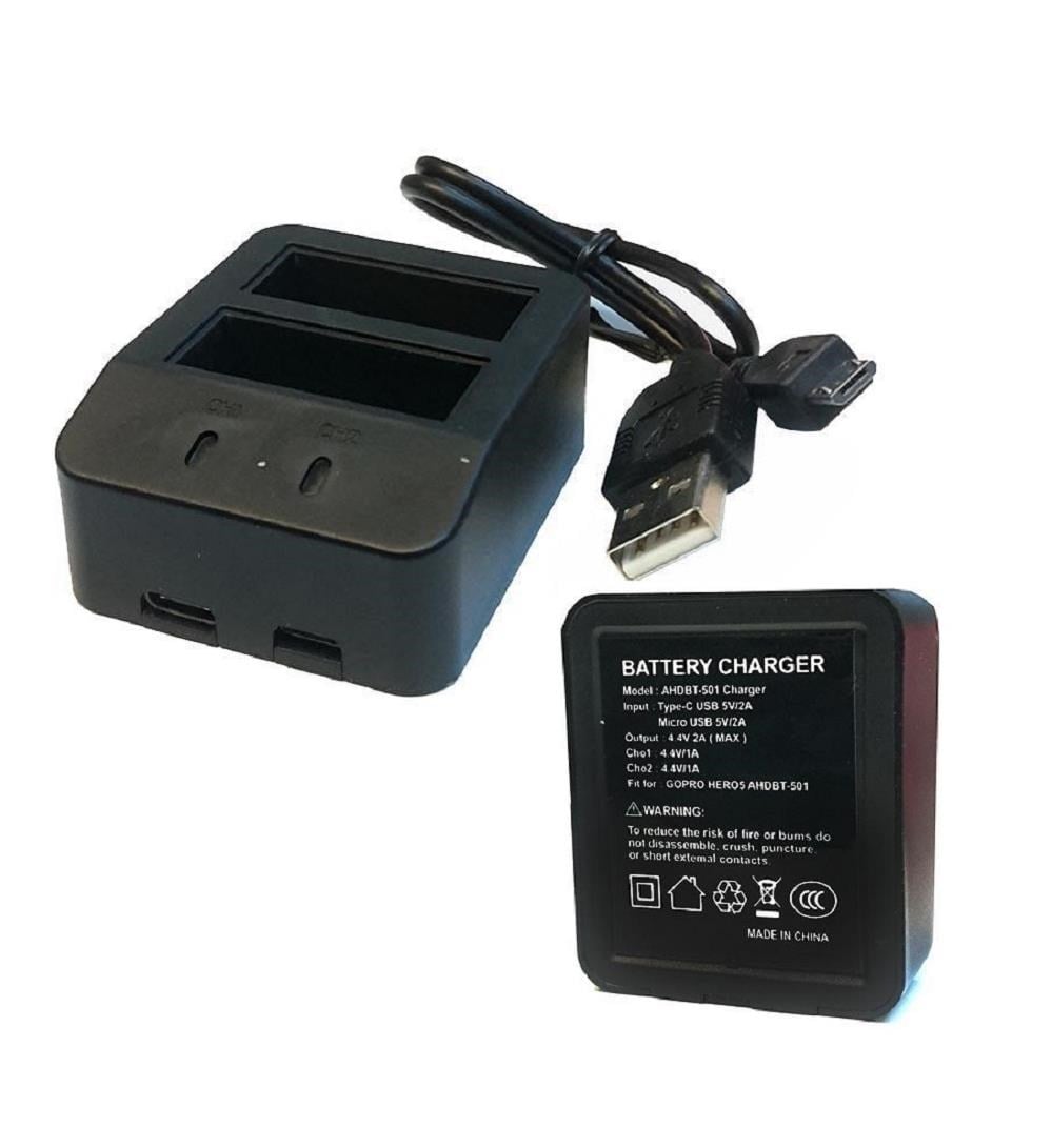 Hero 5 Black Çiftli Şarj Aleti