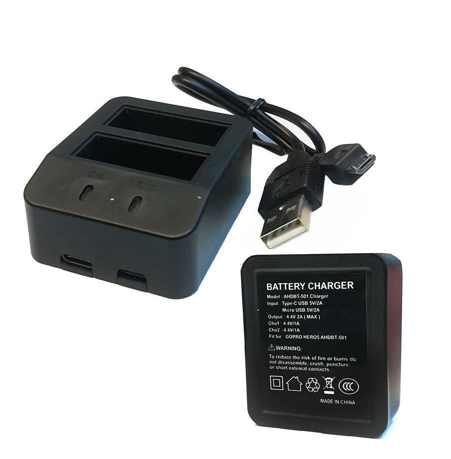 Hero 5 Black İkili Şarj Aleti