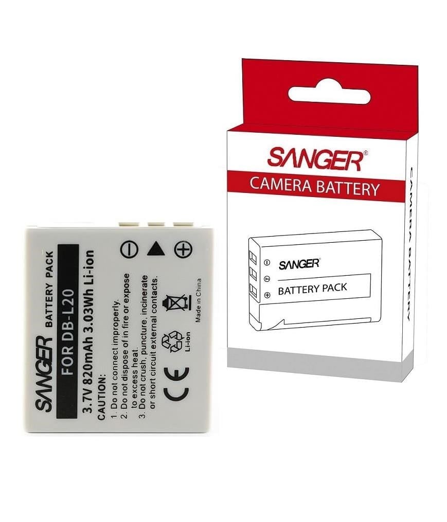 Sanyo XACTI DSC-C5, Sanyo XACTI DSC-E6 Fotoğraf Makinesi Bataryası