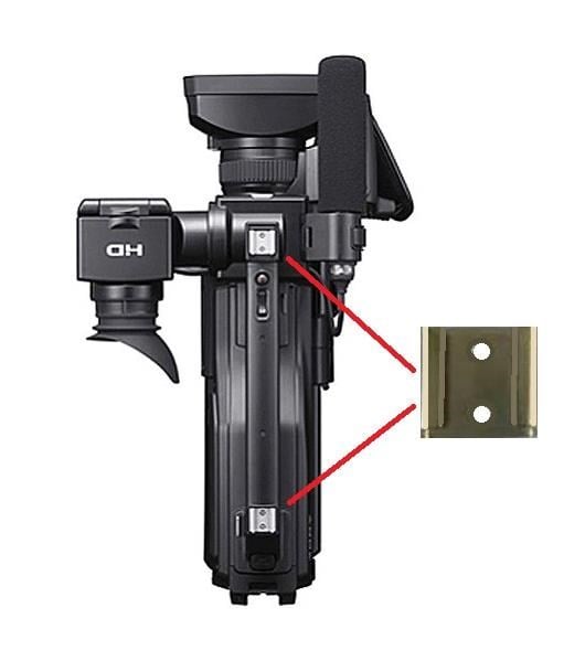 Sony Hd1000 kamera Işık Yuvası