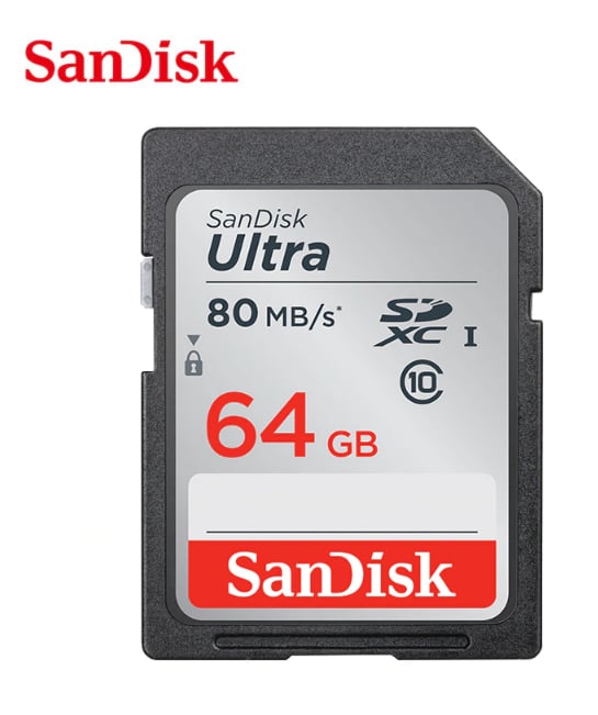 Sony Mc1500 Kamera için İdeal Sandisk 64 Gb Class 10 SDHC Hafıza kartı
