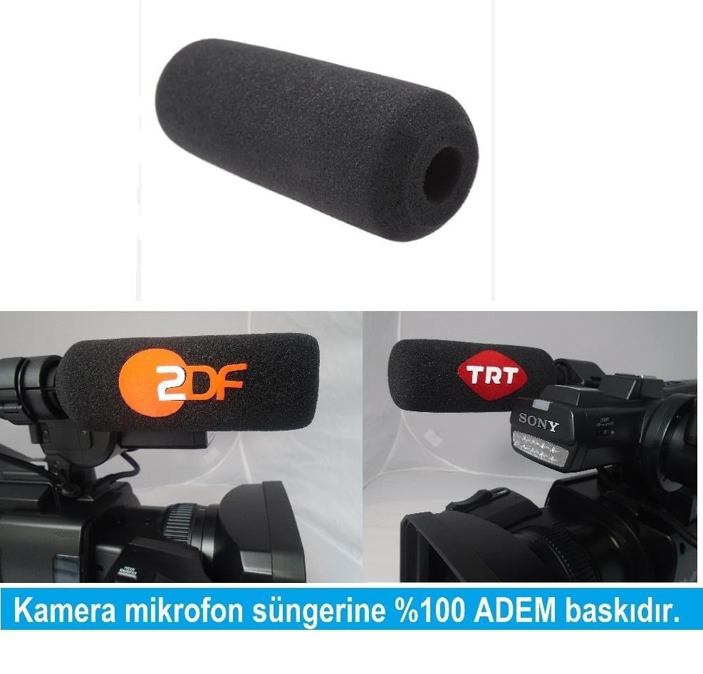 Sony Nx100 Kamera Mikrofonu Logo Baskı hizmeti