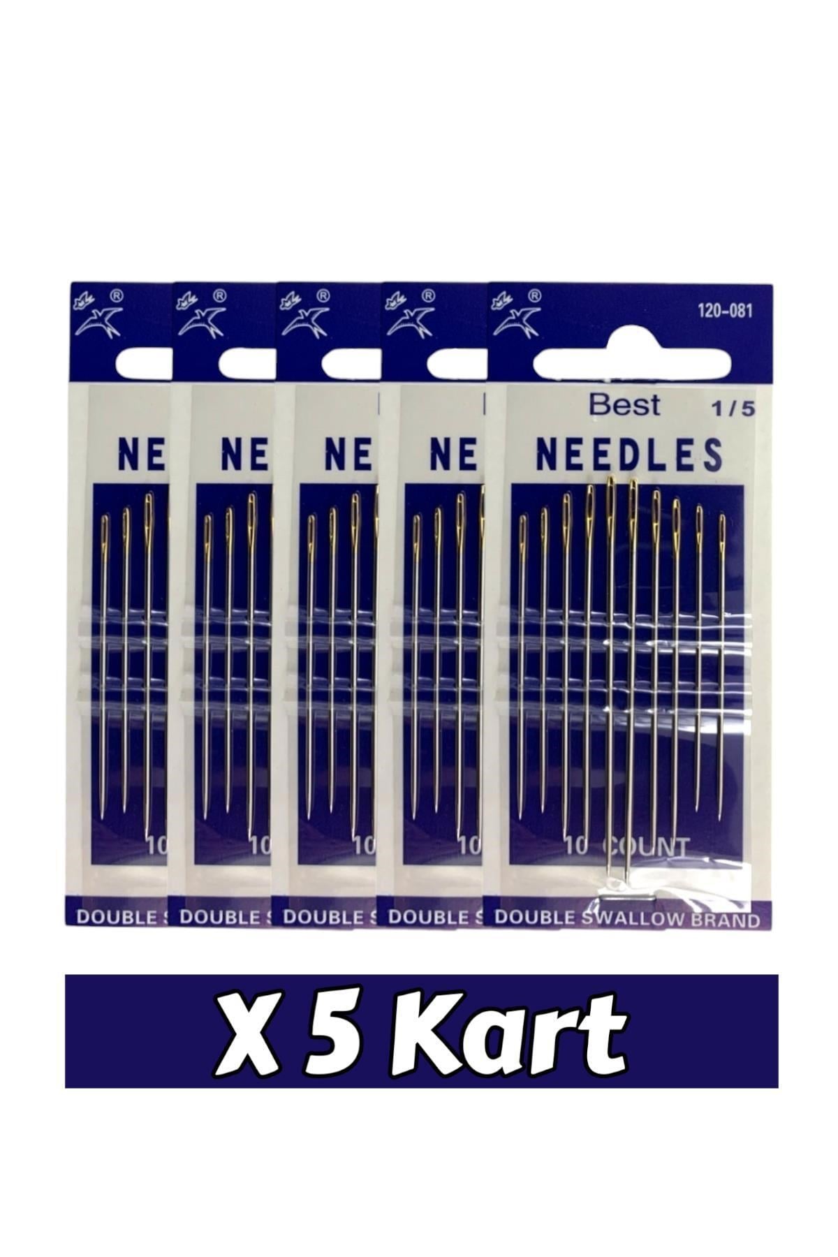 BREZİLYA İĞNE NO:120-081 5 KART(50 ADET İĞNE)