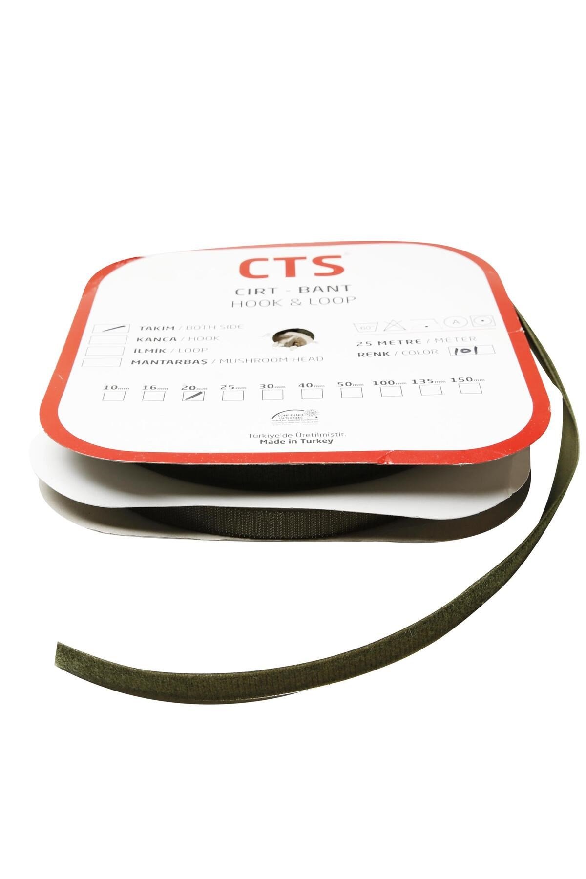 Cırt Bant(çift) 2cm 25mt Haki Yeşil