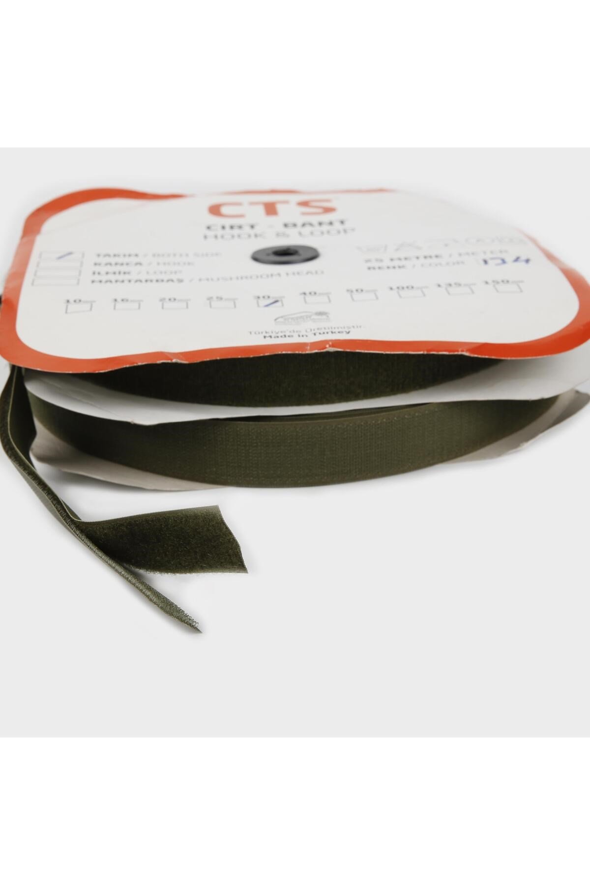 Cırt Bant(çift) 3cm 25mt Haki Yeşil