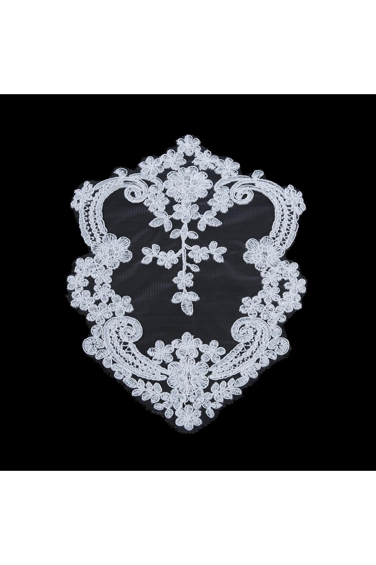Fransız Motif Fd282 6ad/pkt-beyaz
