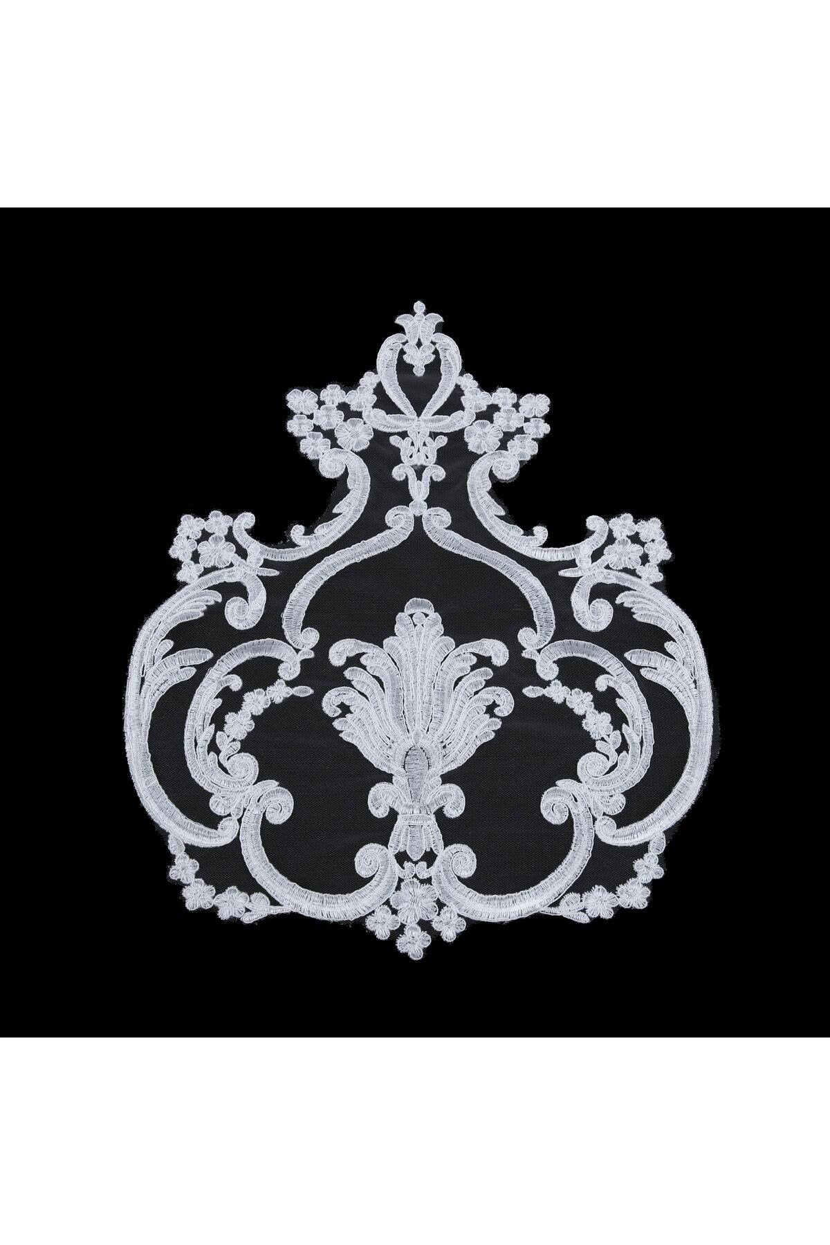 Fransız Motif Fd385 6ad/pkt-beyaz
