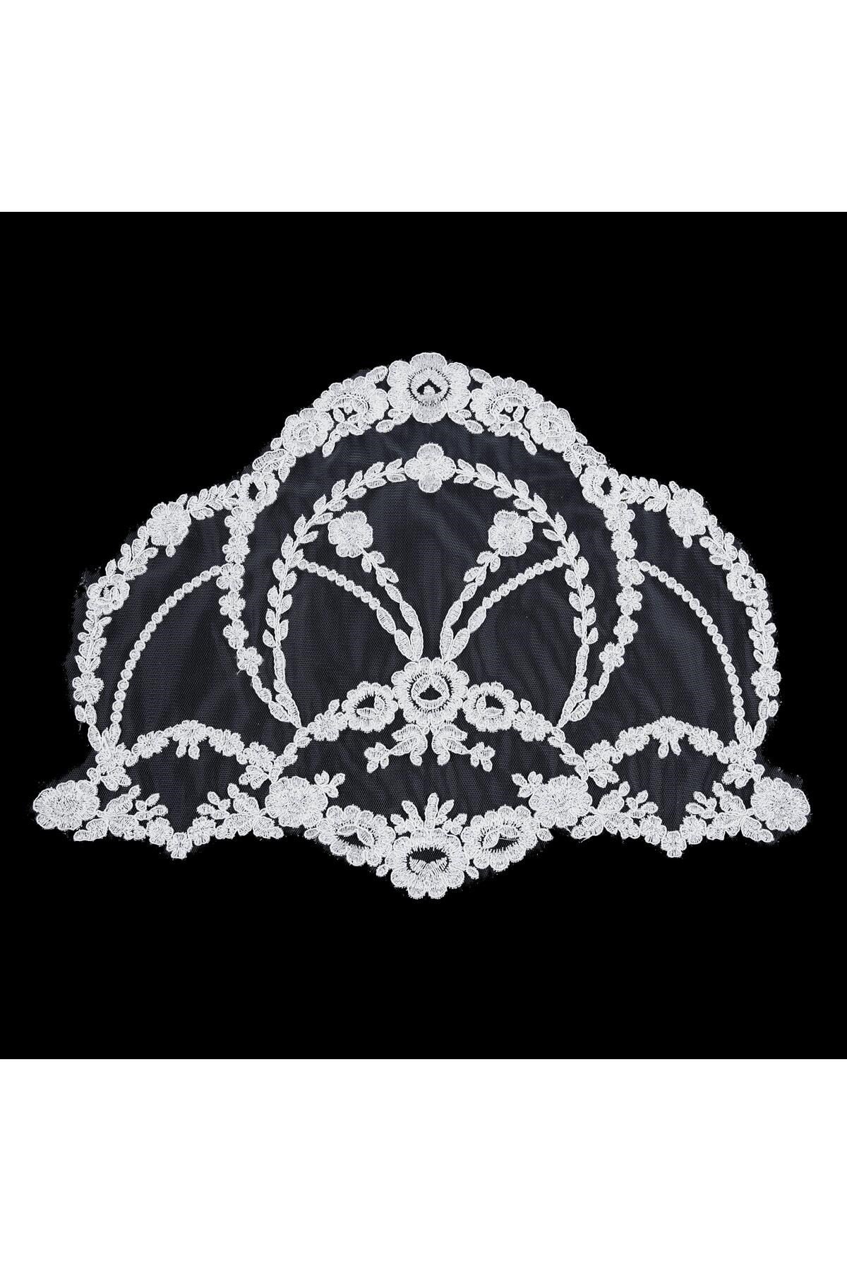 Fransız Motif Fd388 6ad/pkt-beyaz